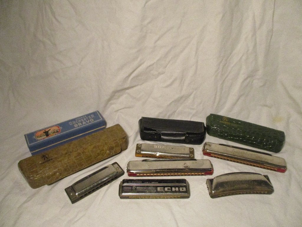 verzameling mond harmonica,s, Ophalen of Verzenden, Overige typen