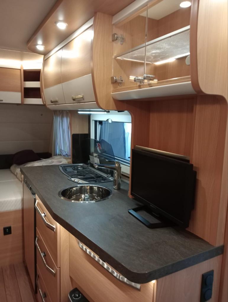Knaus caravan, Silver Selection QD 420, Caravans en Kamperen, Campers, Luifel, Ringverwarming, Koelkast, Particulier