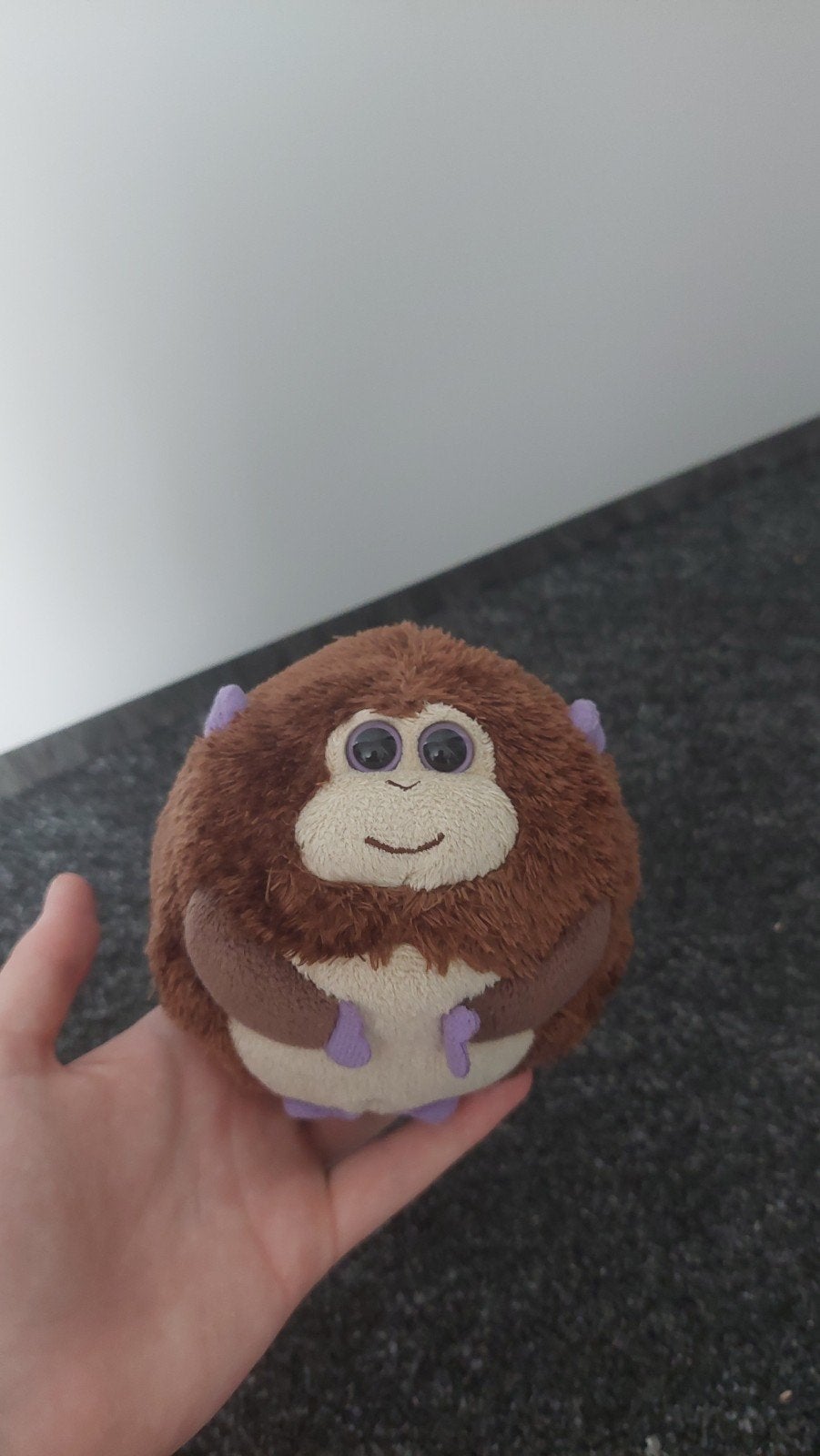 Ty aap knuffel, Ophalen of Verzenden, Zo goed als nieuw, Overige typen