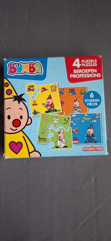 Bumba puzzle, Ophalen of Verzenden, Minder dan 10 stukjes, Gebruikt, 6 maanden tot 2 jaar