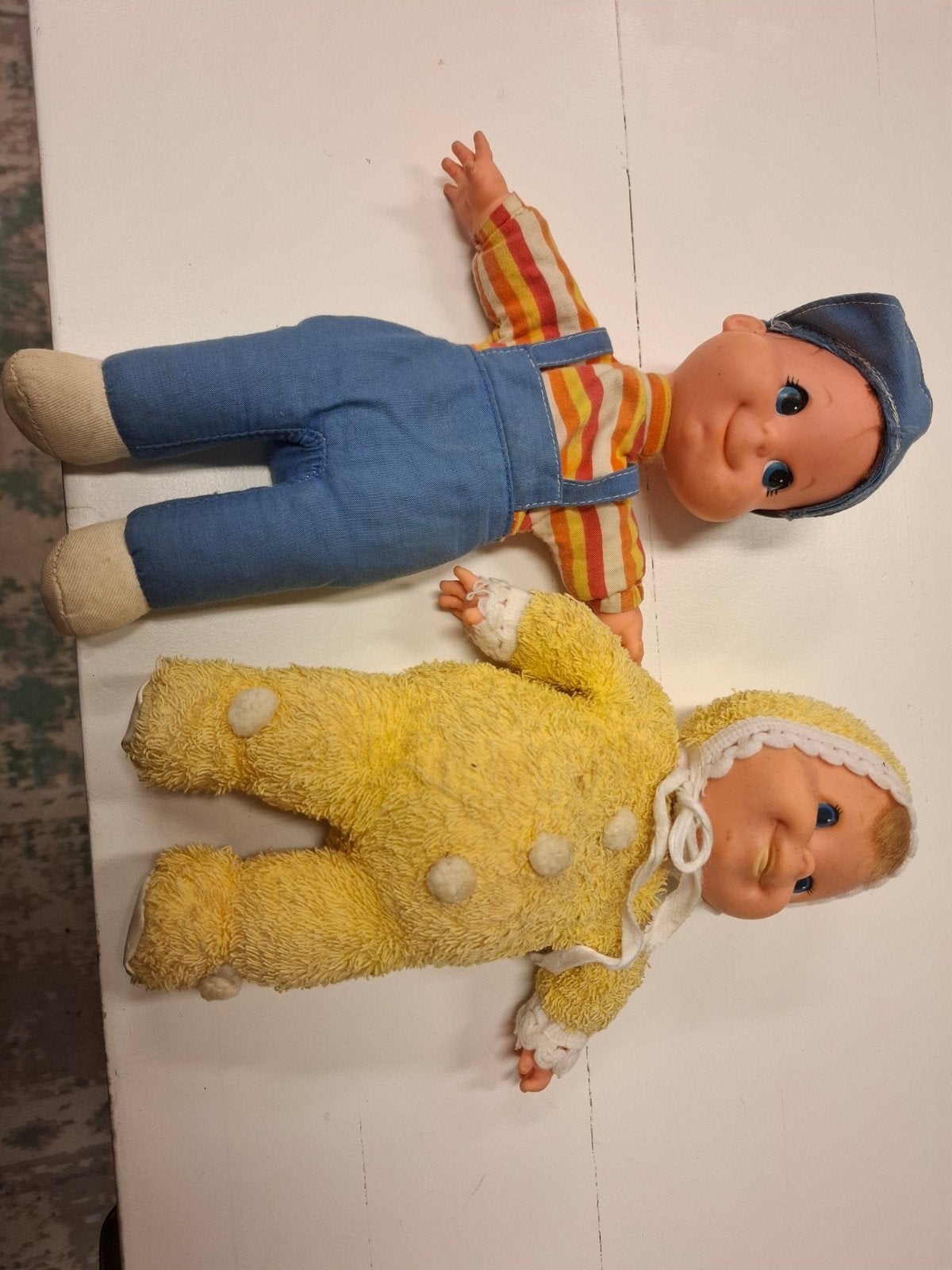 Vintage Mattel poppen - 1970's babypop en jongen, Ophalen of Verzenden
