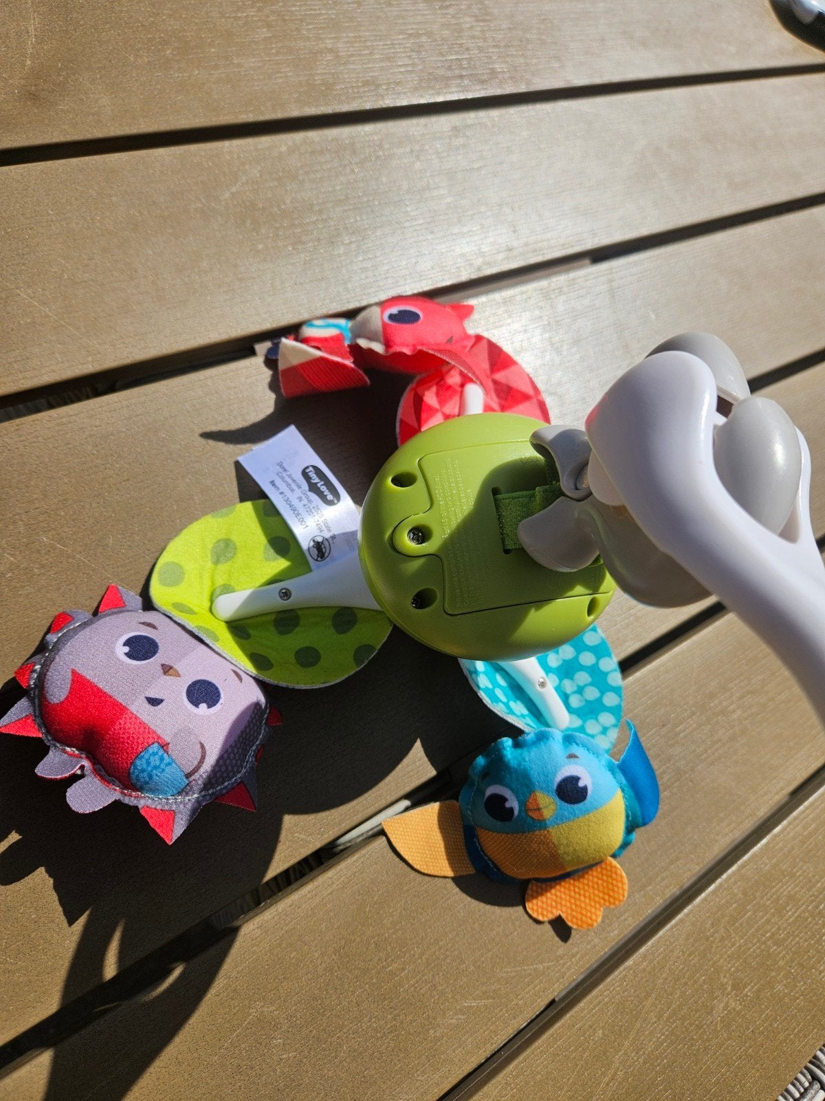Tiny Love Mobiel met geluid en leuke figuurtjes, Ophalen of Verzenden, Zo goed als nieuw, Mobiel, Met geluid