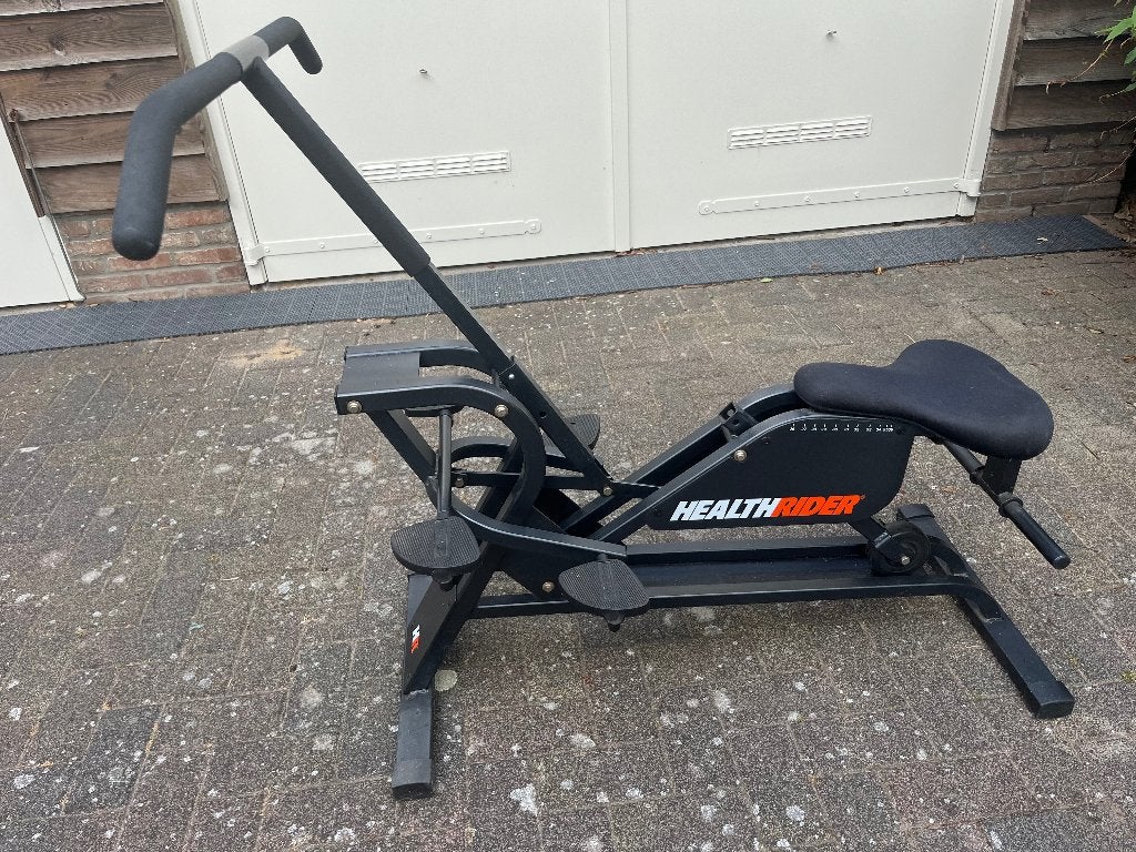 Hometrainer, Ophalen, Gebruikt, Rug, Metaal