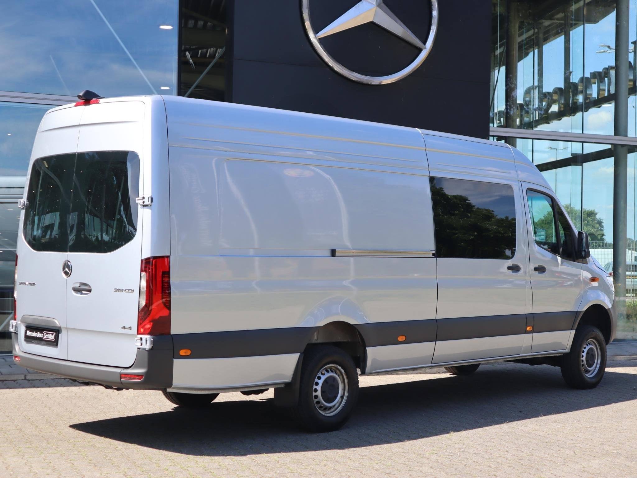 Mercedes-Benz Sprinter 319 L4 XXL 4x4 DUBBELE CABINE, Automaat, Stoelverwarming, Gebruikt, Euro 6
