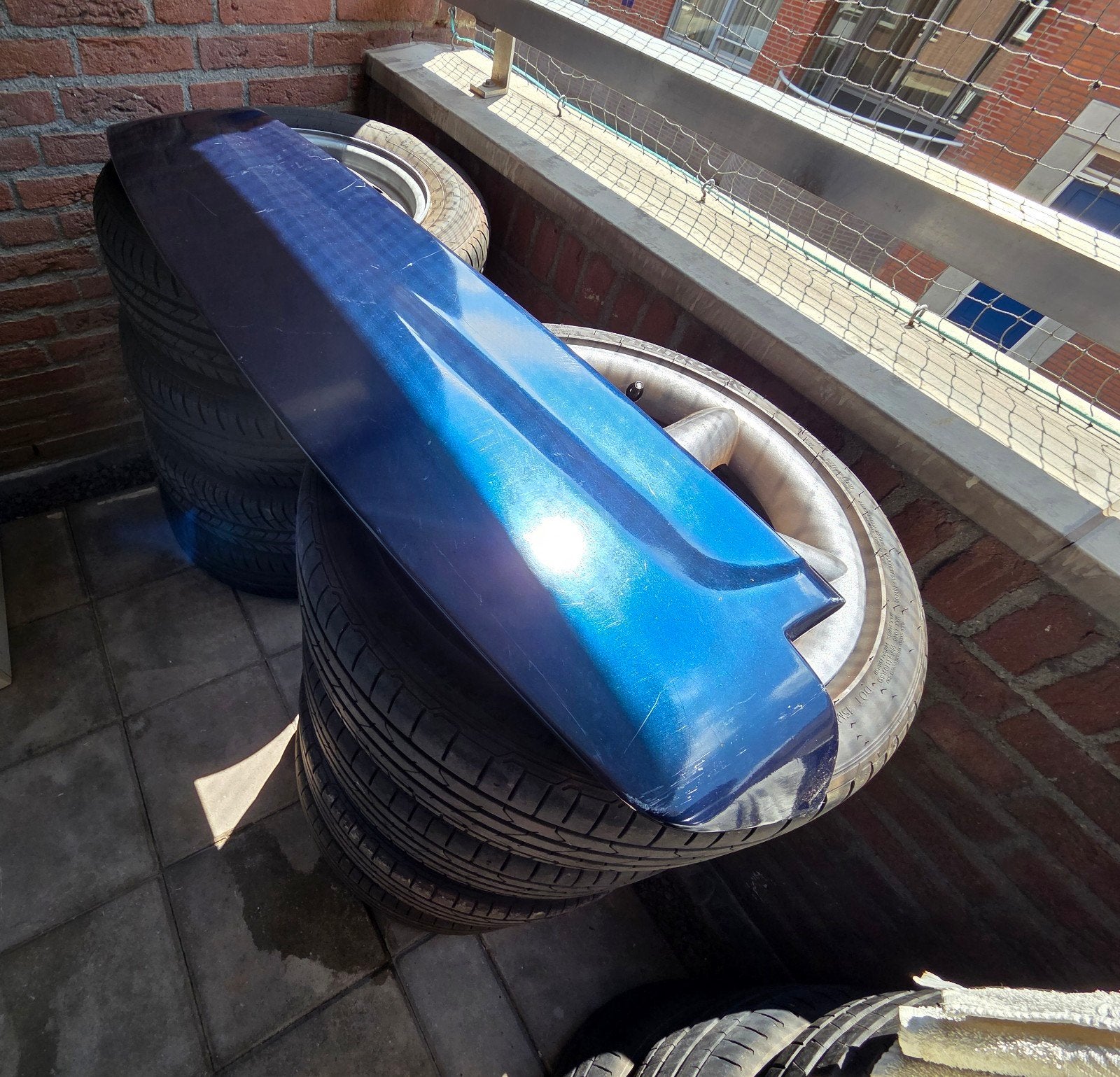 Originele JDM spoiler + booskijkers voor Lander Wagon CS9W, Ophalen of Verzenden, Gebruikt