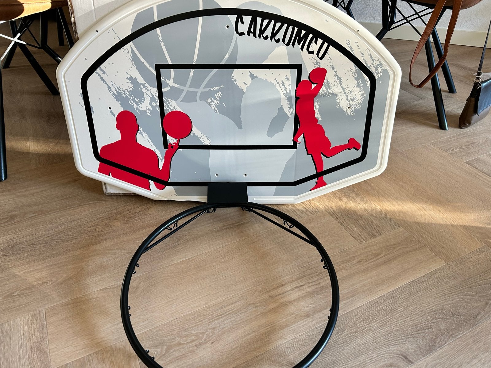 Basketbalbord met ring - Zo goed als nieuw, Ophalen of Verzenden, Zo goed als nieuw, Ring, Bord of Paal