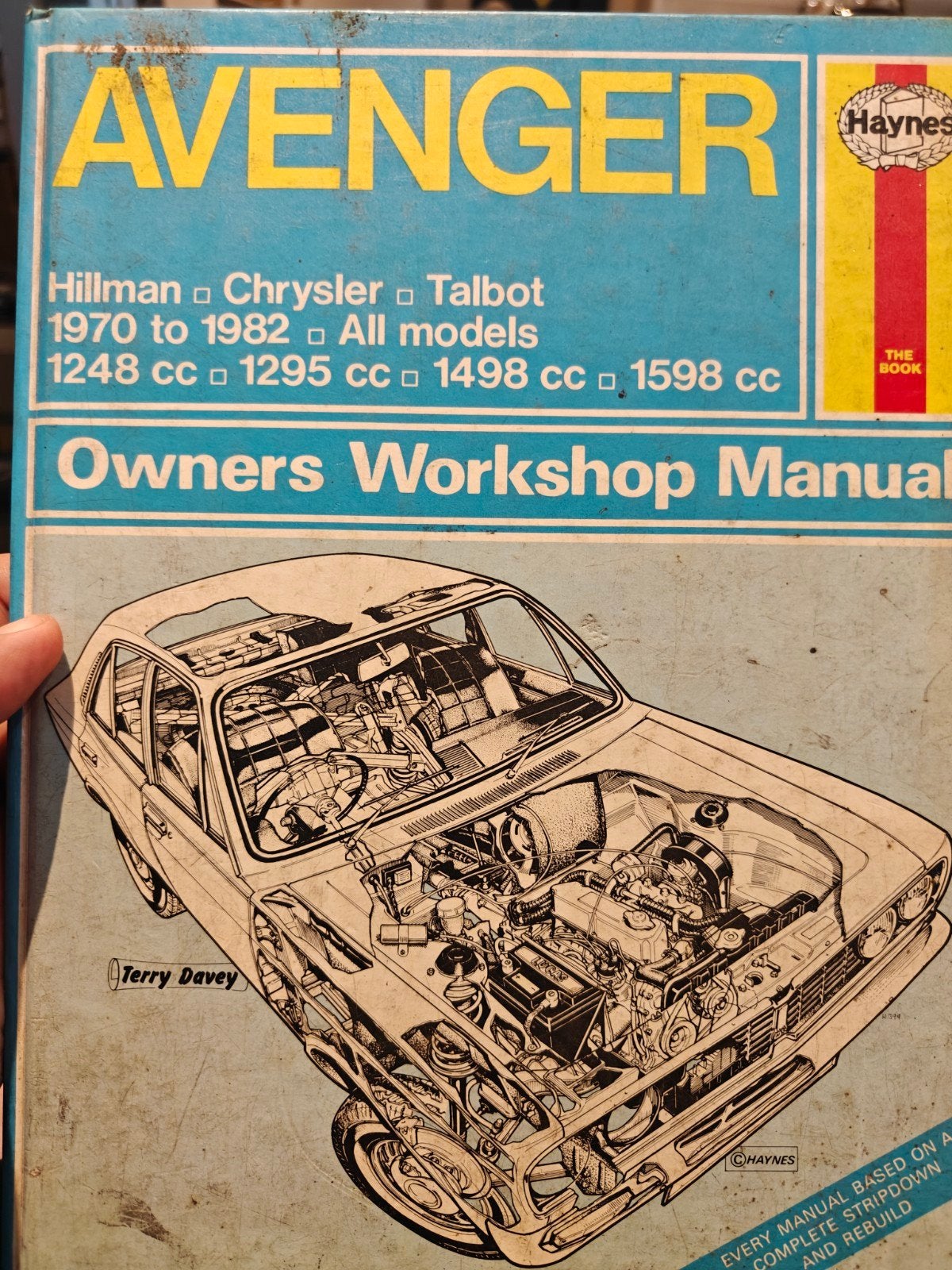 Haynes werkplaatshandboek Avenger , Hillmsn, Chrysler, etc., Ophalen of Verzenden