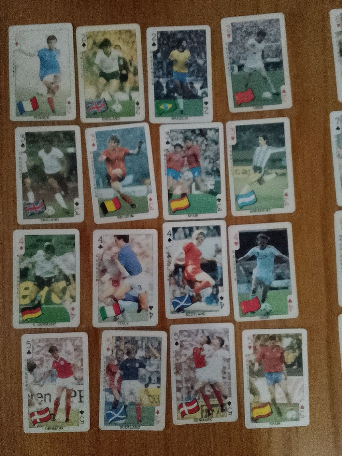 Bubble gum kaartspel compleet, Verzamelen, Ophalen, Buitenlandse clubs