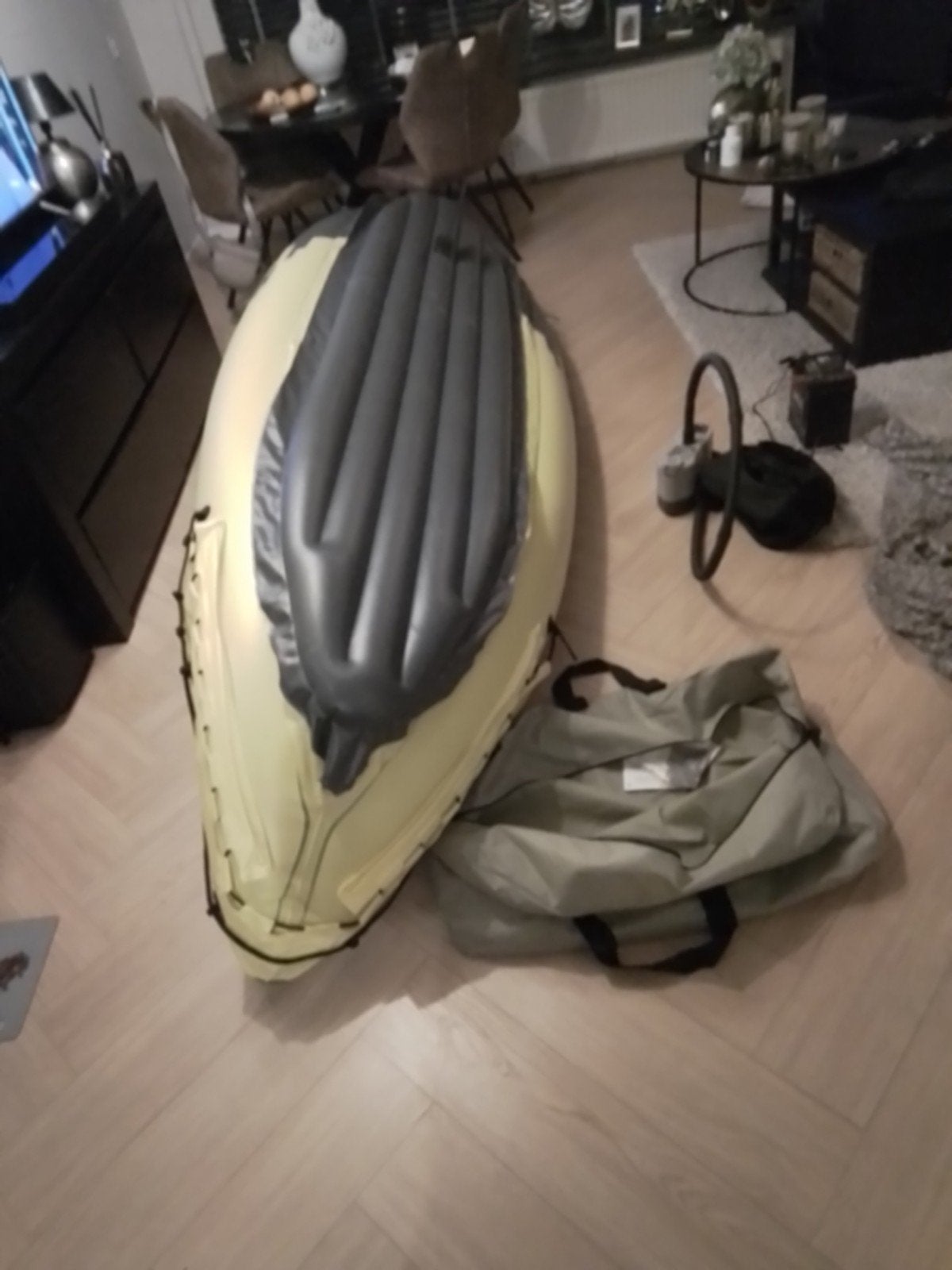 Intex Excursion Pro Kajak - Opblaasbare Kajak, Watersport en Boten, Ophalen of Verzenden, Zo goed als nieuw