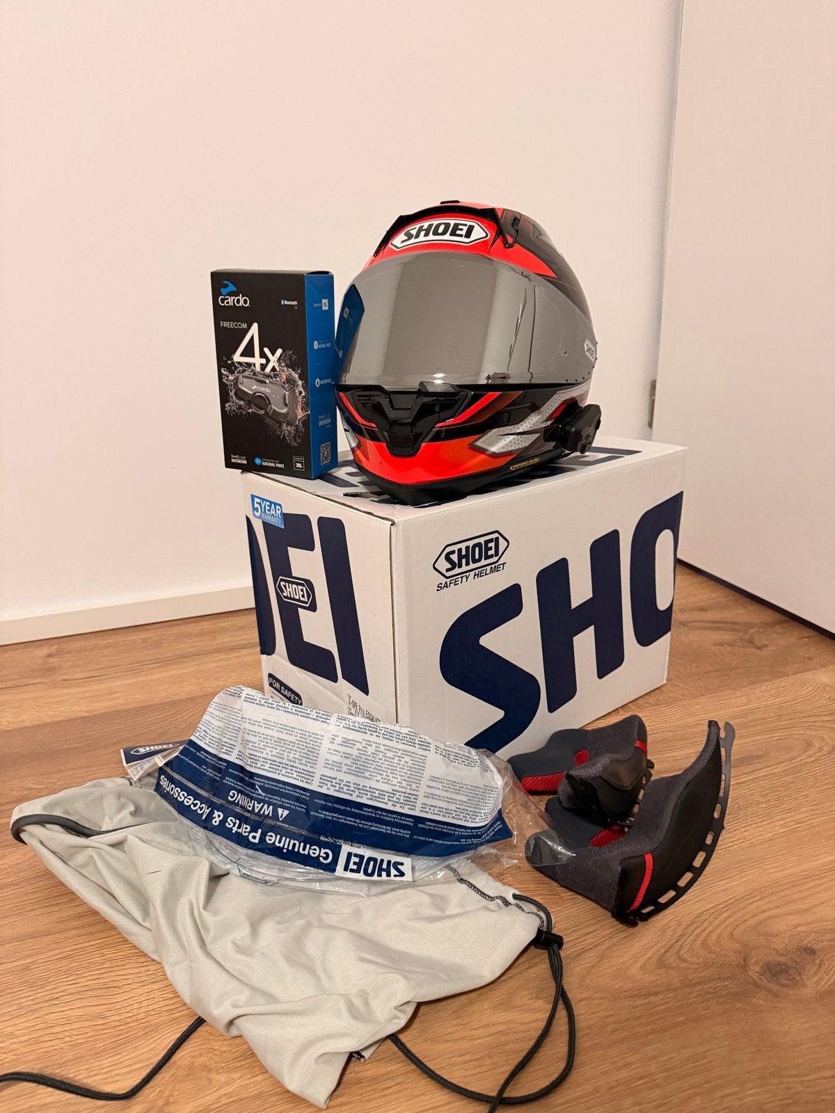 Shoei X-SPR Pro Escalate maat XL, Motoren, Kleding | Motorhelmen, Heren, XL, Ophalen of Verzenden, Nieuw zonder kaartje