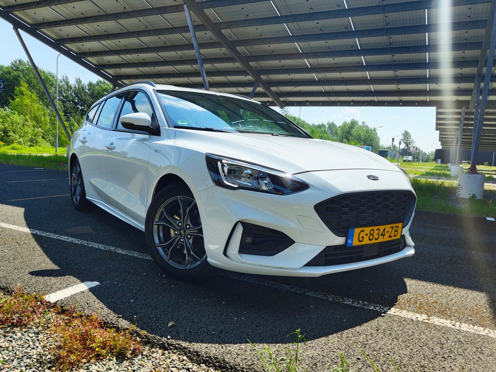 Ford Focus, Auto's, 125 pk, 1283 kg, Wit, Origineel Nederlands