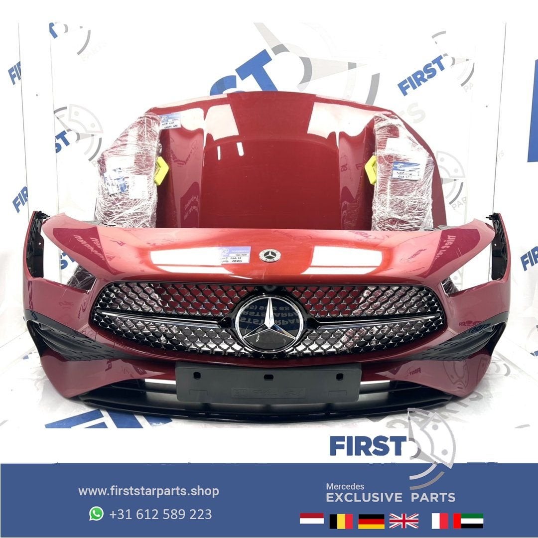 W118 CLA FACELIFT AMG VOORKOP ROOD 2022-2026 origineel Merce, Gebruikt, -, Voor, Ophalen of Verzenden