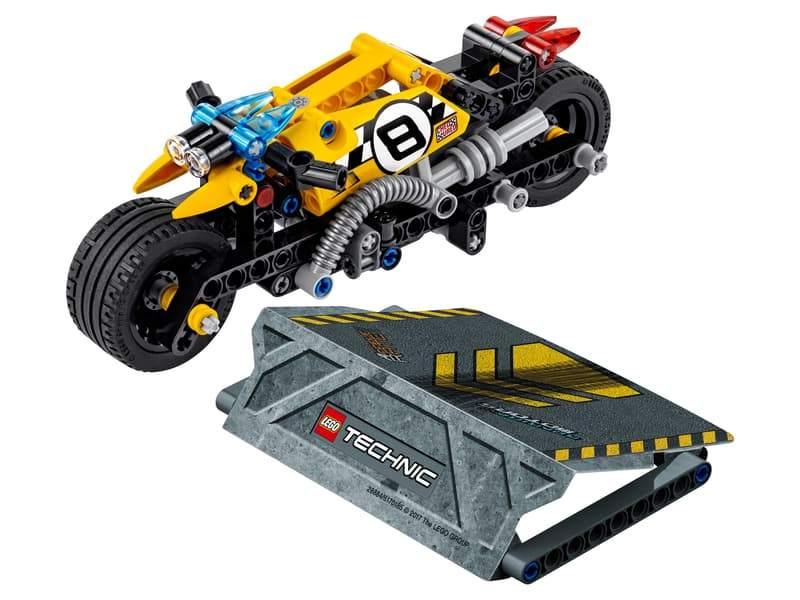 lego 42058 Technic Stuntmotor, Ophalen, Lego, Compleet, Zo goed als nieuw