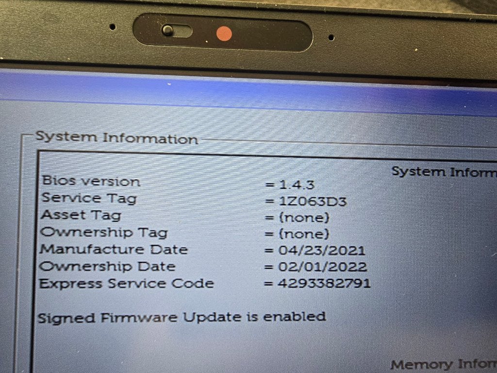 Dell Precision 3550 (FVJHF), Computers en Software, Ophalen of Verzenden, 15 inch, 2 tot 3 Ghz, SSD