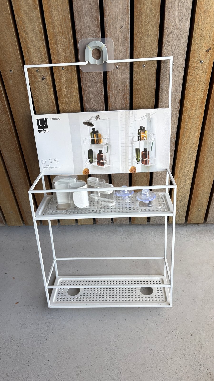 Umbra Cubiko Douche-organizer / Badkamerrekje, Ophalen, Nieuw, Met douche