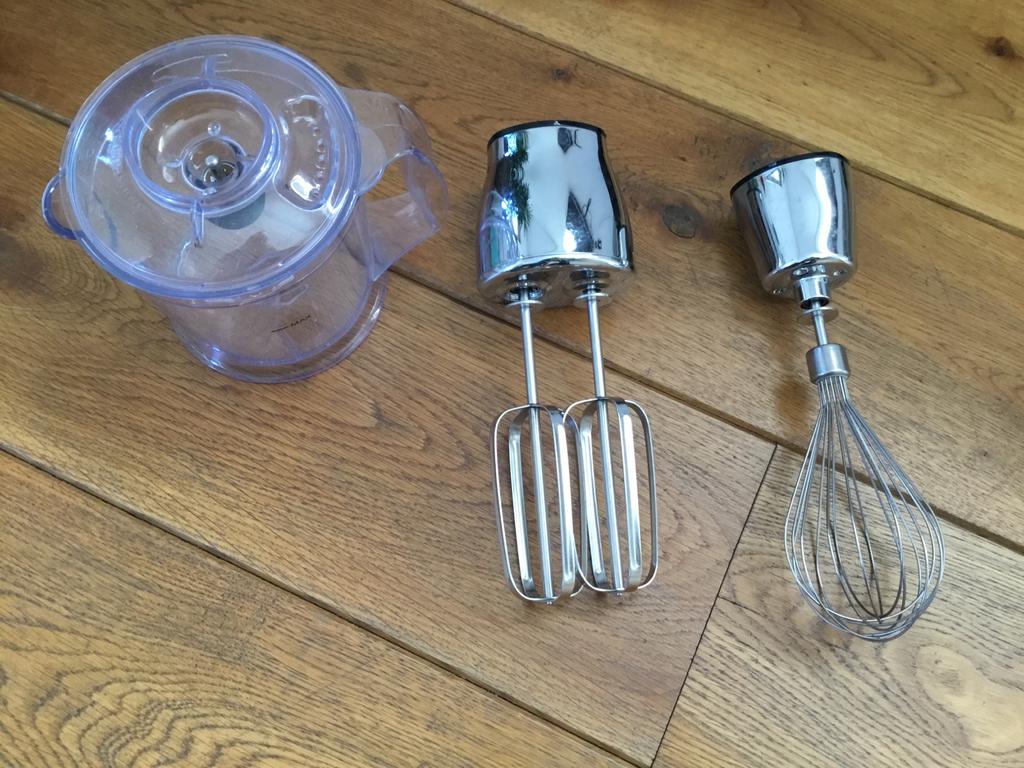 Dualit staafmixer accessoires, Ophalen, 3 snelheden of meer, Zo goed als nieuw, Vaatwasserbestendig