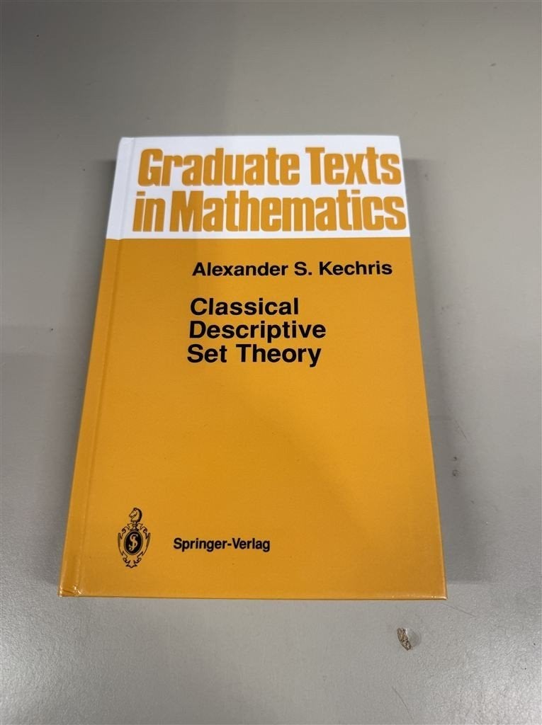 Alexander Kechris - Graduate texts in Mathematics, Boeken, Ophalen of Verzenden, Alpha, Zo goed als nieuw, HBO