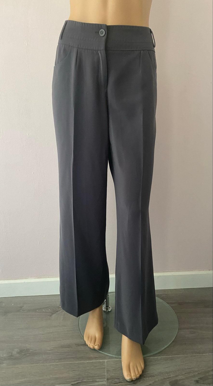 Mart Visser Broek Maat 42 Polyester Grijs, Kleding | Dames, Maat 42/44 (L), Ophalen of Verzenden, Gedragen, Grijs