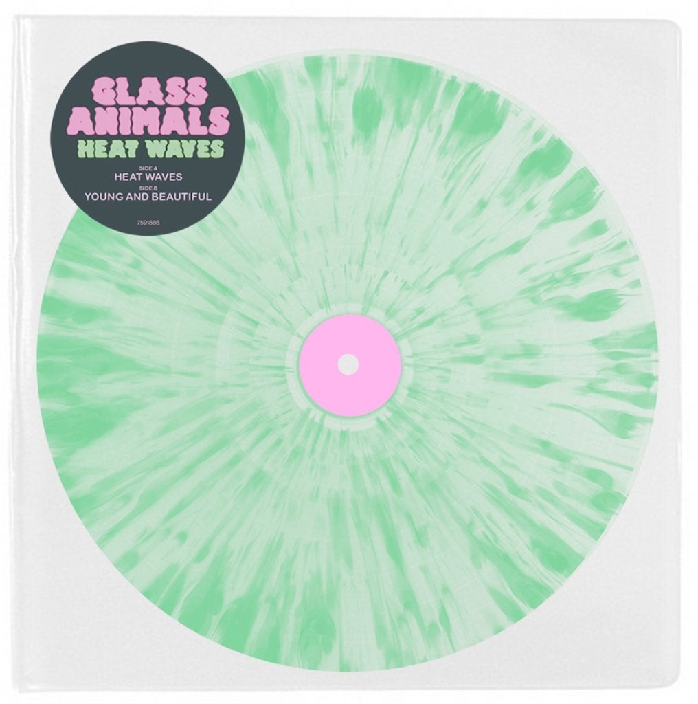Vinyl Single Glass Animals Heat Waves GREEN SPLATTER NIEUW, 7 inch, Ophalen of Verzenden, Pop, Nieuw in verpakking