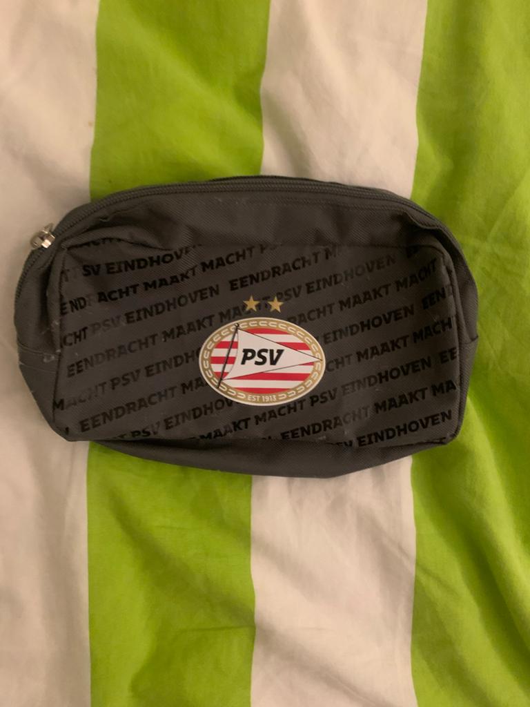 PSV Etui - Grijs met Logo en Tekst, Ophalen, Zo goed als nieuw, Jongen of Meisje