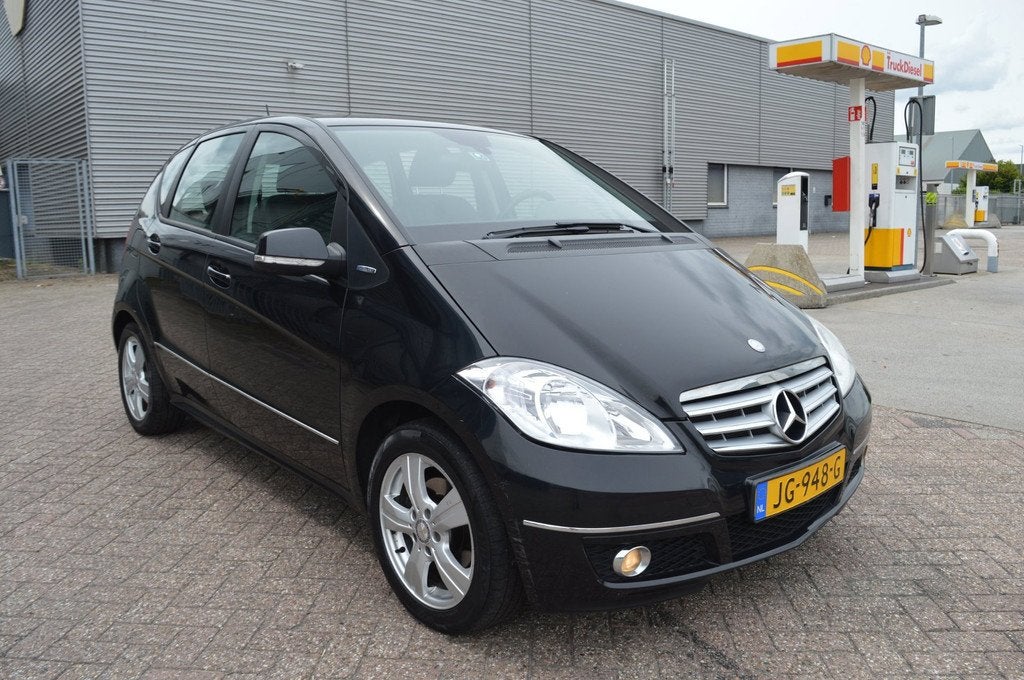 Mercedes-Benz A-klasse 160 BlueEFFICIENCY Business Class Ava, Voorwielaandrijving, Euro 5, Stof, Zwart