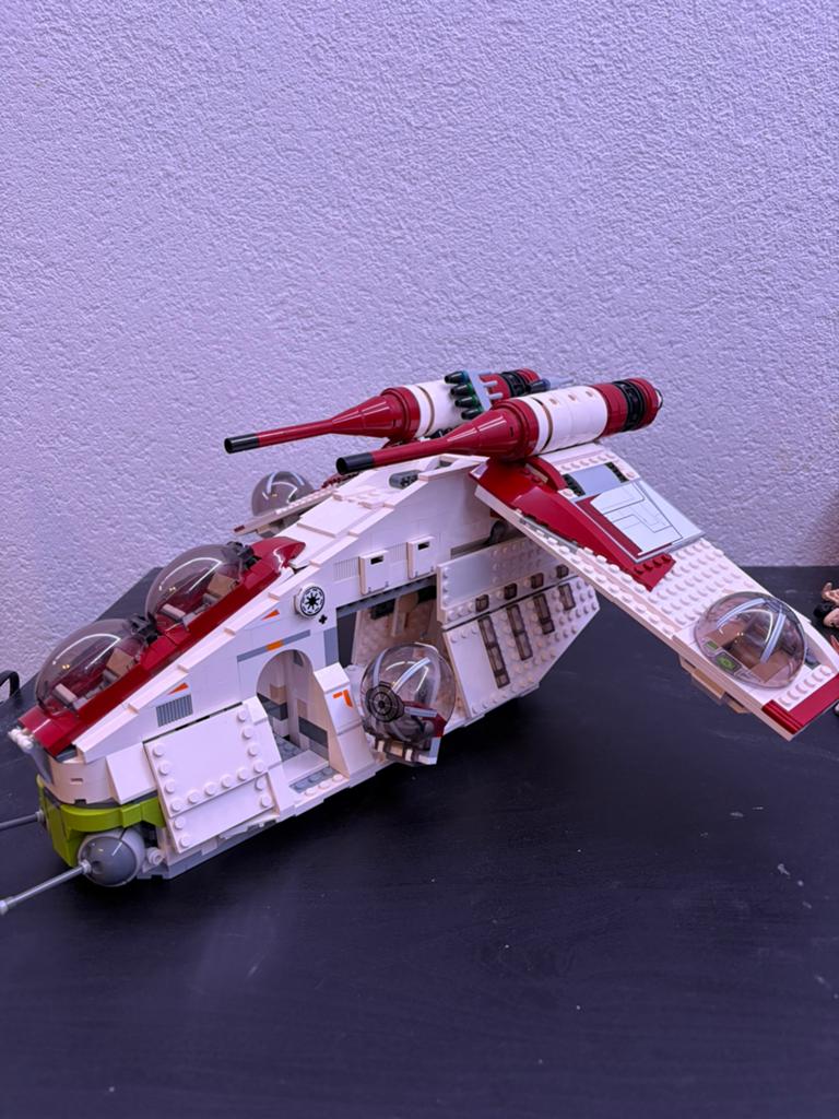 Lego star wars republic gunship 75021, Verzenden, Zo goed als nieuw