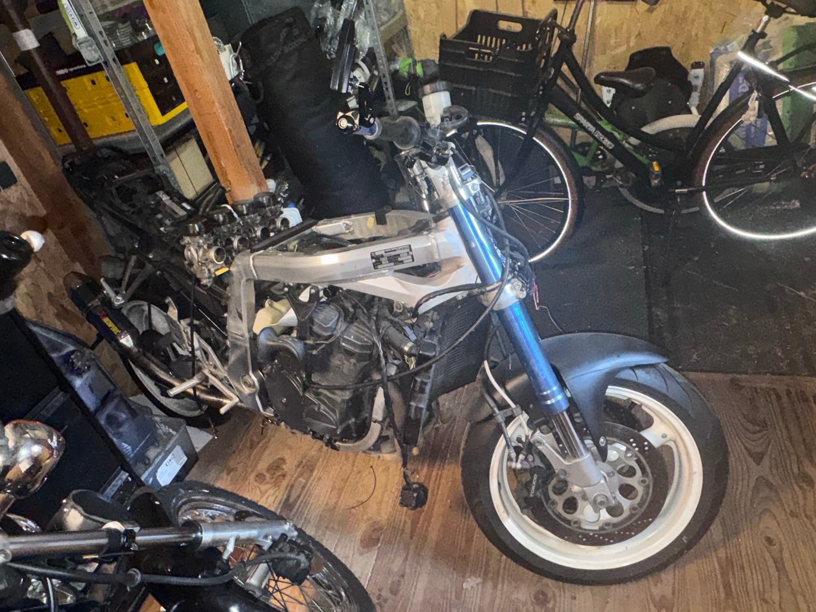 Suzuki GSX-R 750W - Project/Onderdelen, Motoren, 750 cc, 4 cilinders, Motorrijbewijs A, Gebruikt