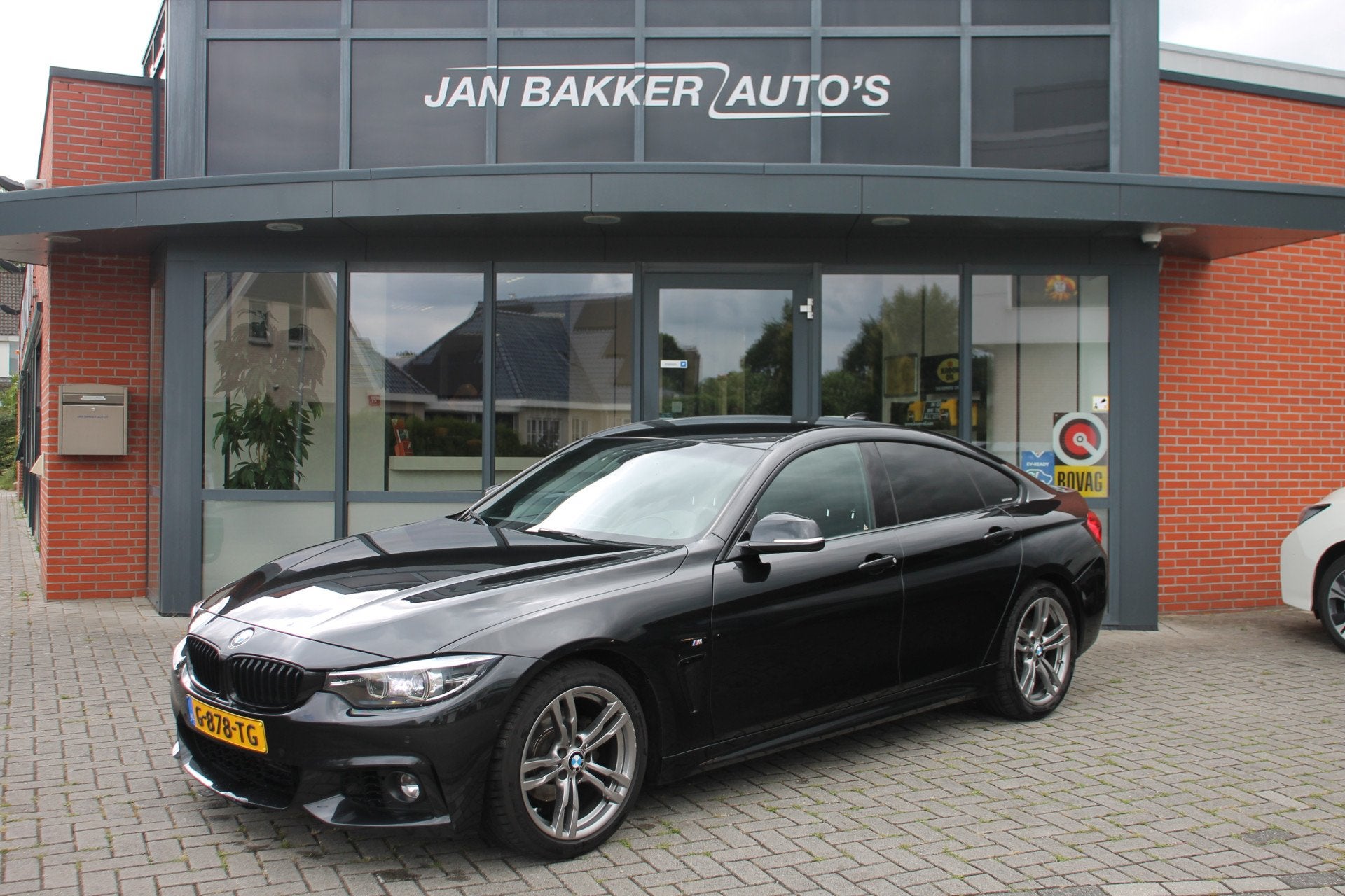BMW 4 Serie Gran Coupé 418i High Executive Edition  Auto, Auto's, Automaat, 12 maanden, Gebruikt, Zwart