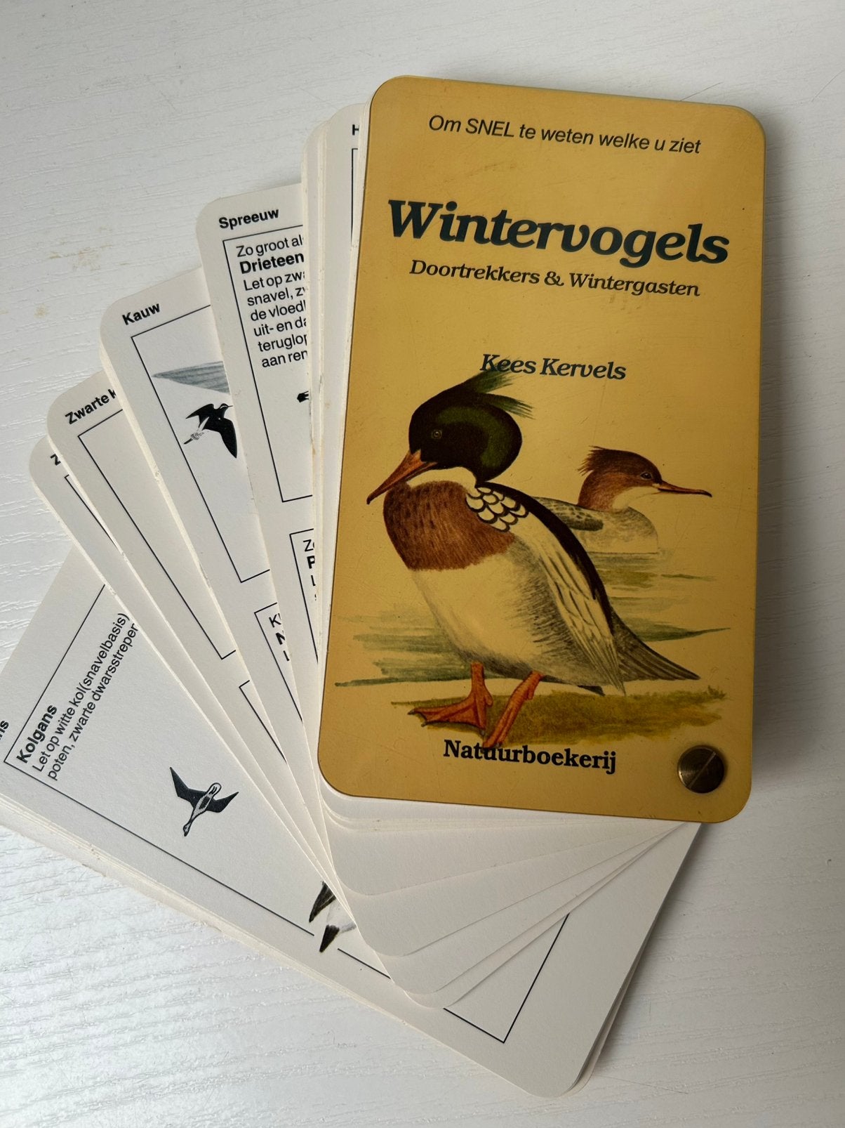 Wandelwaaier Wintervogels, Ophalen of Verzenden, Gelezen