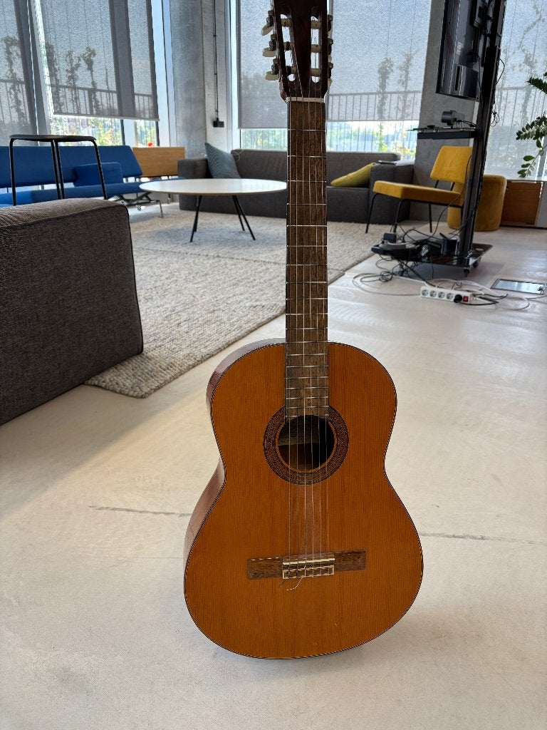 Aria AK 200 te koop, Muziek en Instrumenten, Snaarinstrumenten | Gitaren | Akoestisch, Ophalen, Zo goed als nieuw, Klassieke of Spaanse gitaar