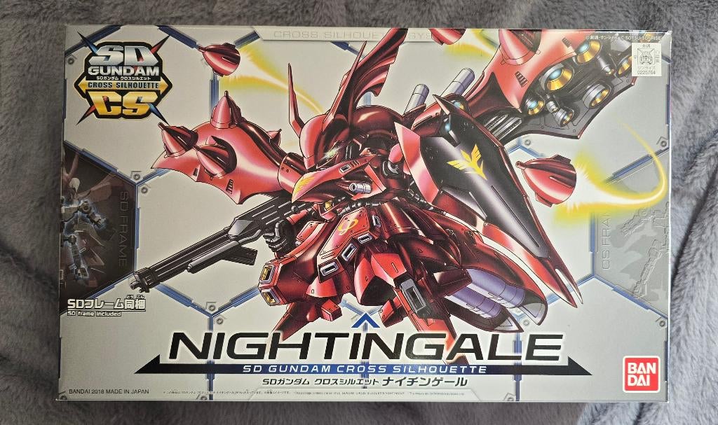 SD Gundam - Nightingale model kit, Ophalen of Verzenden, Nieuw, 1:50 of kleiner, Figuur of Figuren