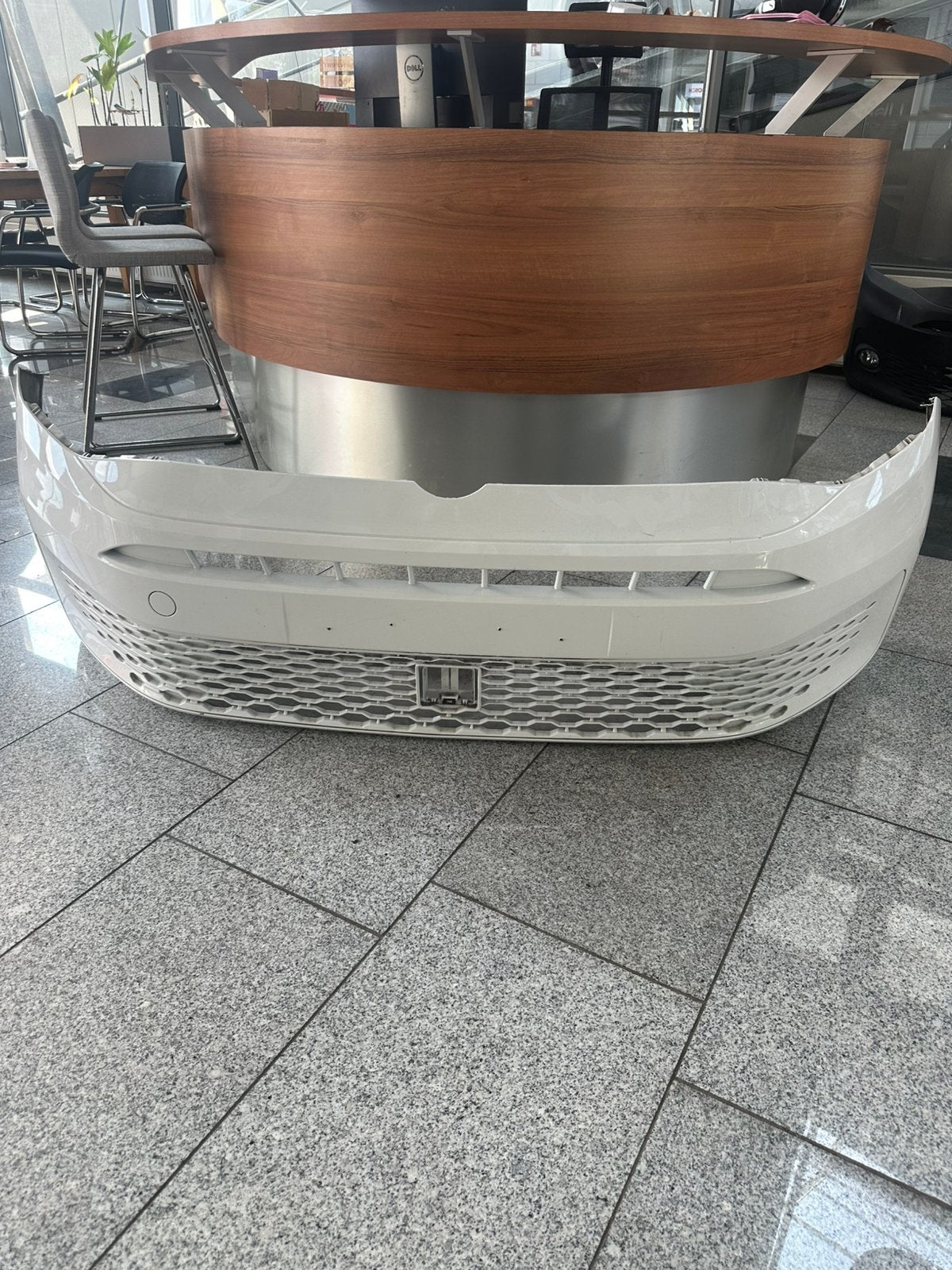 Volkswagen caddy voor bumper WIT, Ophalen, Gebruikt, Bumper, Volkswagen