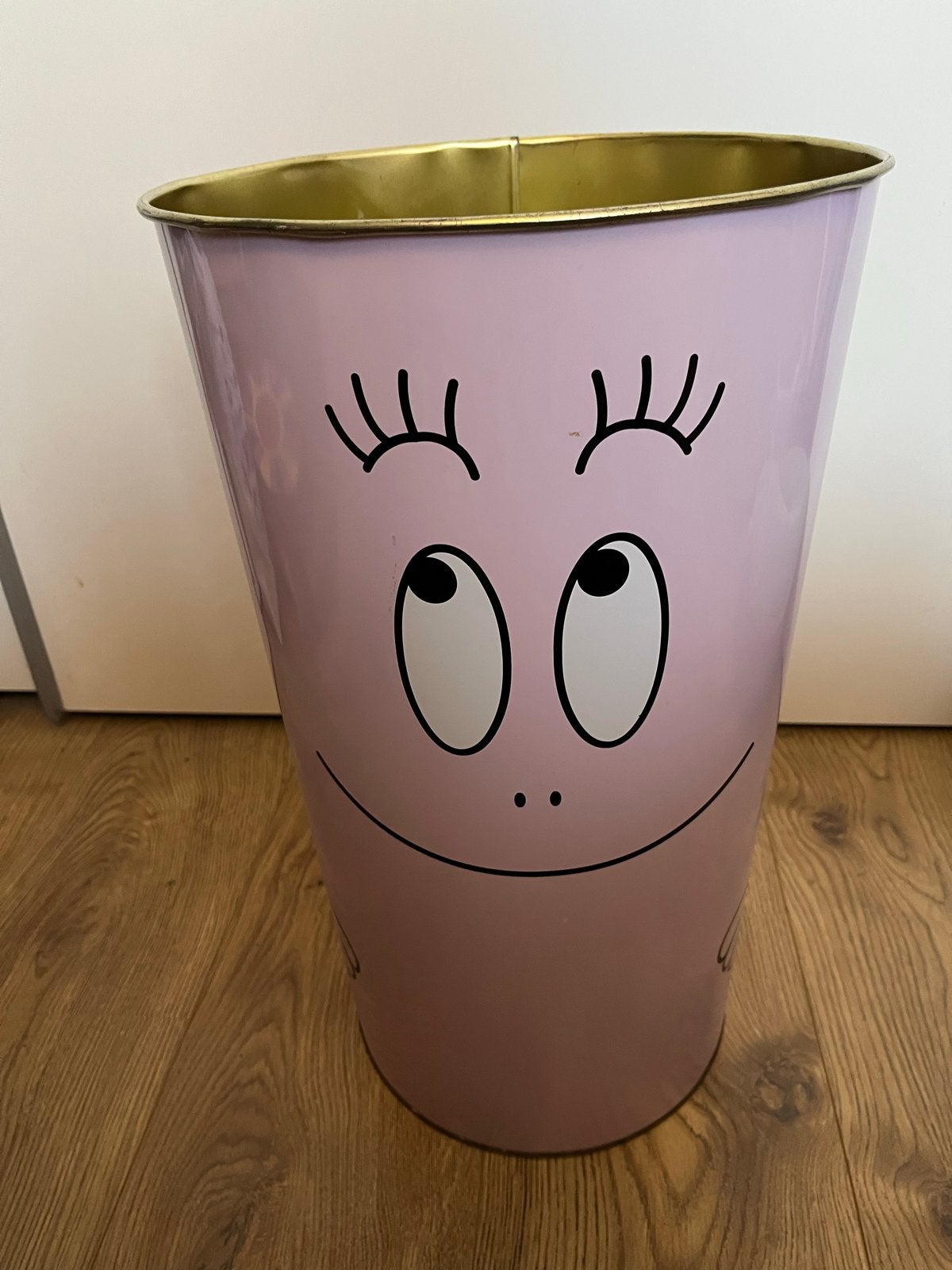 Leuke Barbapapa prullenbak/opberger, Gebruikt, Overige stijlen, Roze, Ophalen of Verzenden