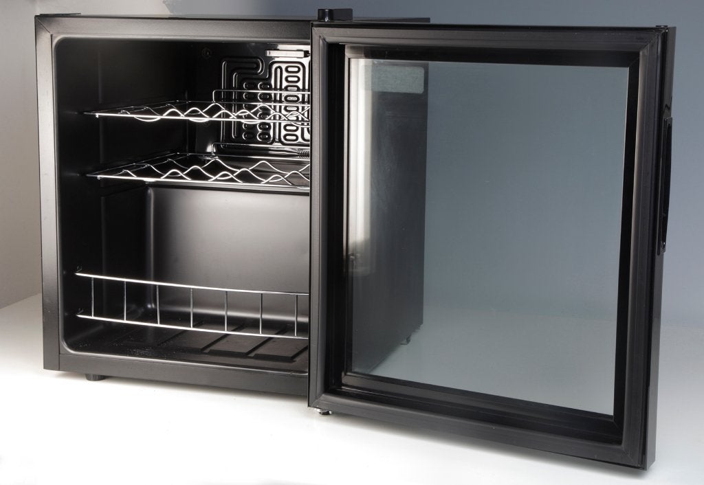 Polar Refrigeration mini koelkast met glasdeur, Witgoed en Apparatuur, Ophalen, Zo goed als nieuw