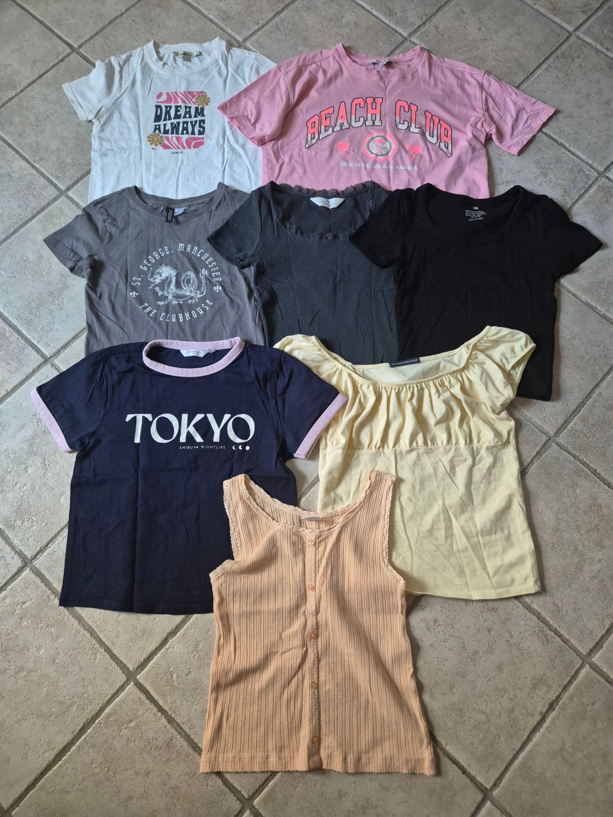 T-shirts 158/164, Ophalen of Verzenden, Zo goed als nieuw, Maat 158
