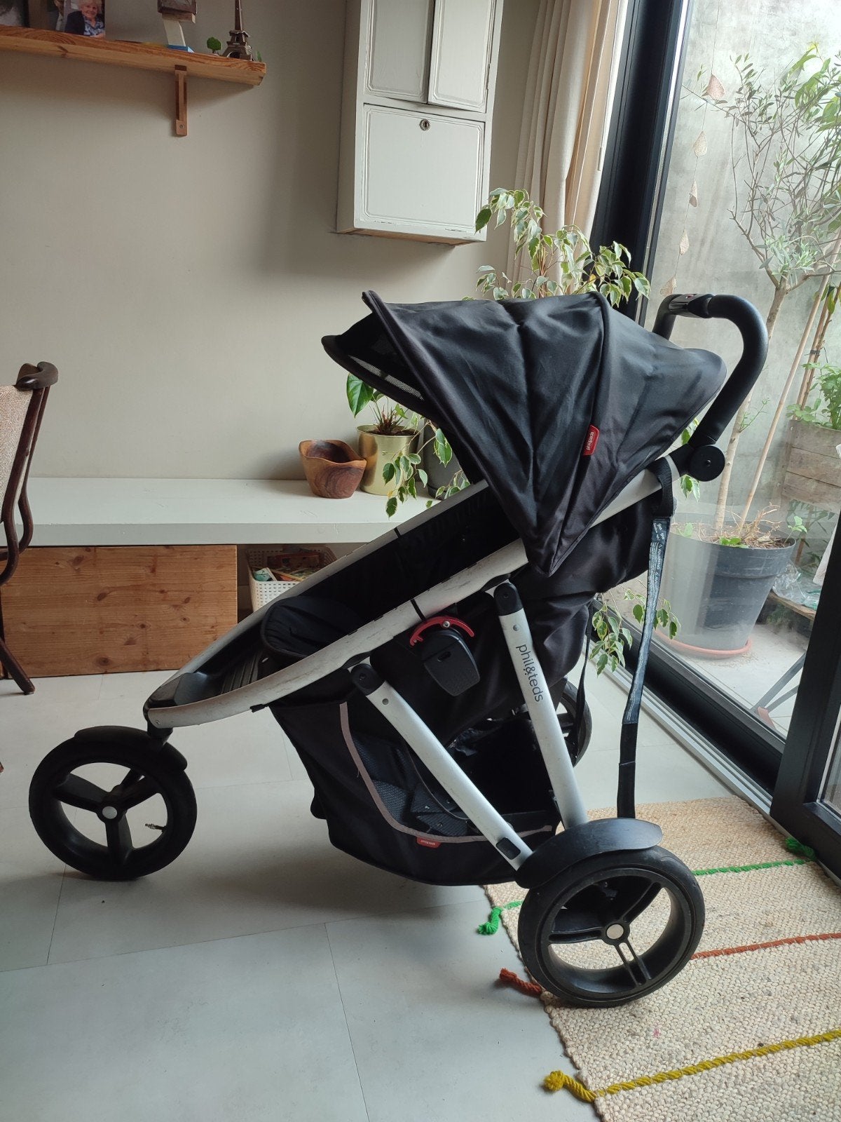 Phil & Teds kinderwagen voor 2 kinderen met veel extra's, Ophalen, Gebruikt, Overige merken