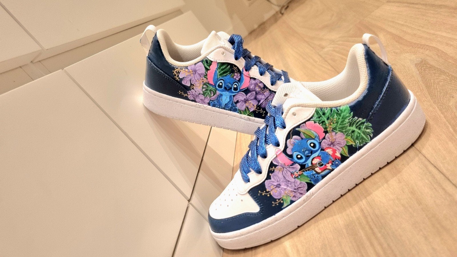 Nike  Stitch Custom Sneakers, Wit, Nike, Nieuw, Ophalen of Verzenden