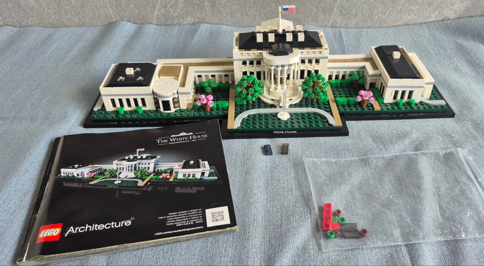 LEGO Architecture Het Witte Huis (21006) - Afwijkende ramen, Ophalen of Verzenden, Gebruikt, Overige merken