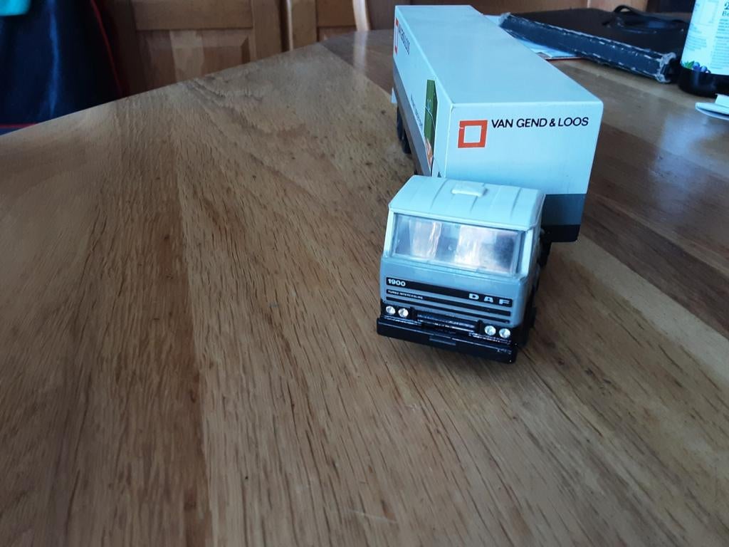 Modelauto vrachtwagen DAF 1900 van Gend & Loos, Ophalen of Verzenden, Zo goed als nieuw, Bus of Vrachtwagen, Lion Toys
