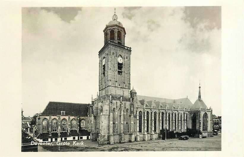380-138-029 Deventer Grote Kerk, Verzenden, Voor 1920, Overijssel