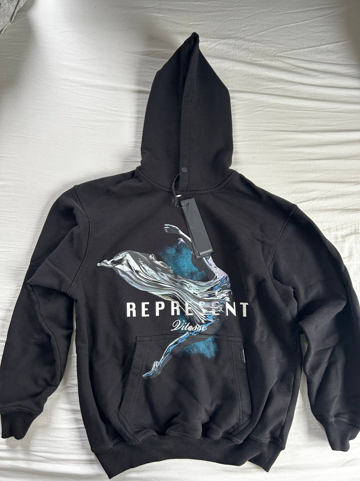 Represent Hoodie Zwart XS Nieuw met labels, Ophalen of Verzenden, Nieuw, Maat 46 (S) of kleiner, Zwart