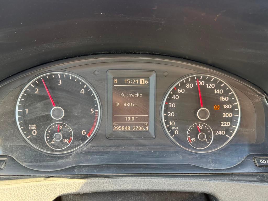 Volkswagen Transporter Multivan 2.0 TDI L1H1 Highline 103KW, Auto's, Stof, Gebruikt, Zwart, 4 cilinders