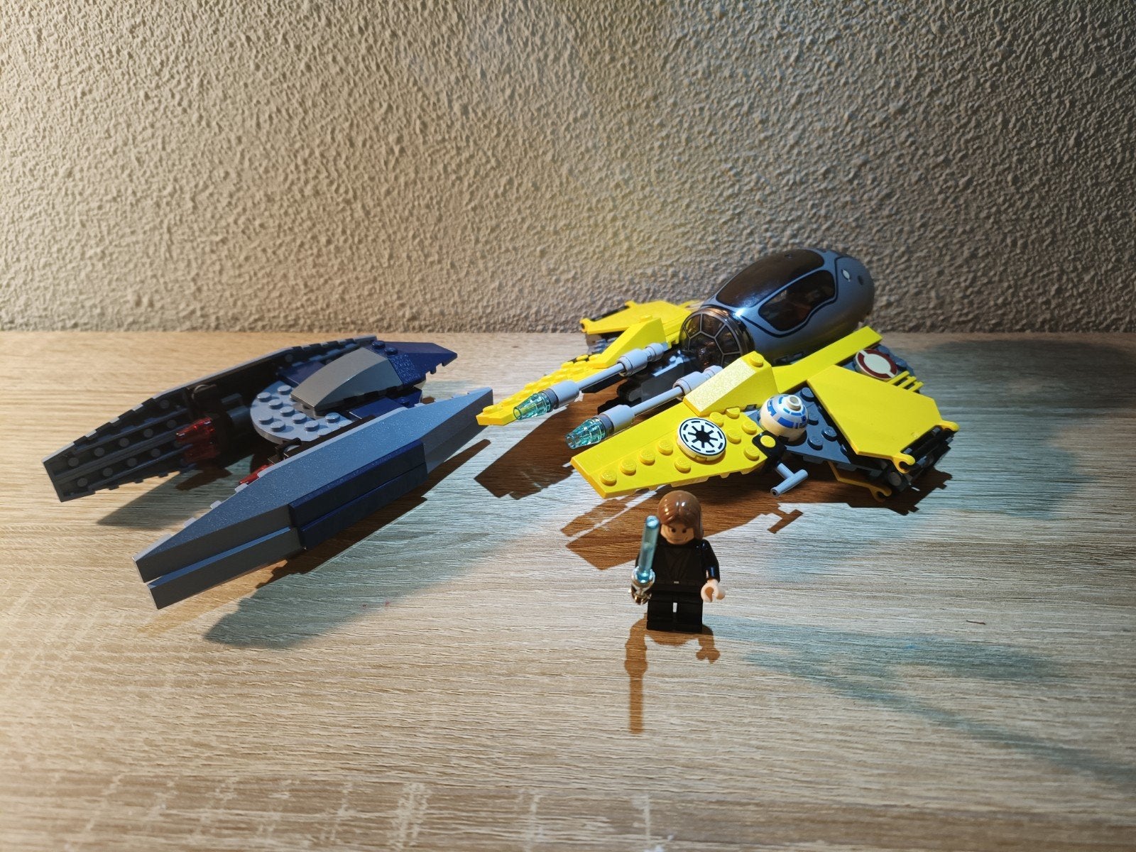 Lego Star Wars 7256 Jedi Starfighter and Vulture Droid, Compleet, Star Wars, Lego, Ophalen of Verzenden