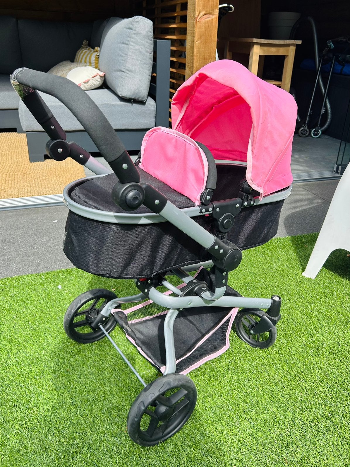 Poppenwagen, Kinderen en Baby's, Ophalen, Zo goed als nieuw, Babypop