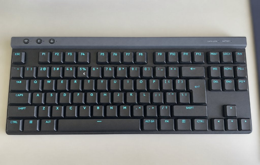 Logitech G515 LIGHTSPEED TKL Tactile – QWERTY, Computers en Software, Ophalen of Verzenden, Zo goed als nieuw, Draadloos, Qwerty