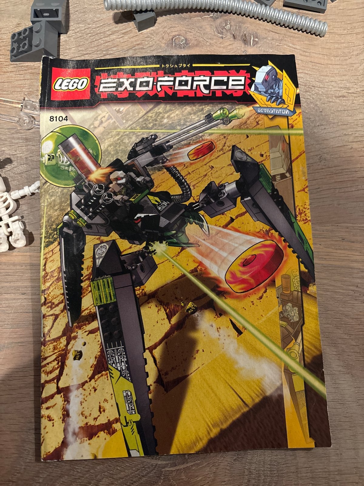 Lego Exo-Force 8104 - Met instructieboekje, Gebruikt, Overige thema's, Lego, Ophalen of Verzenden