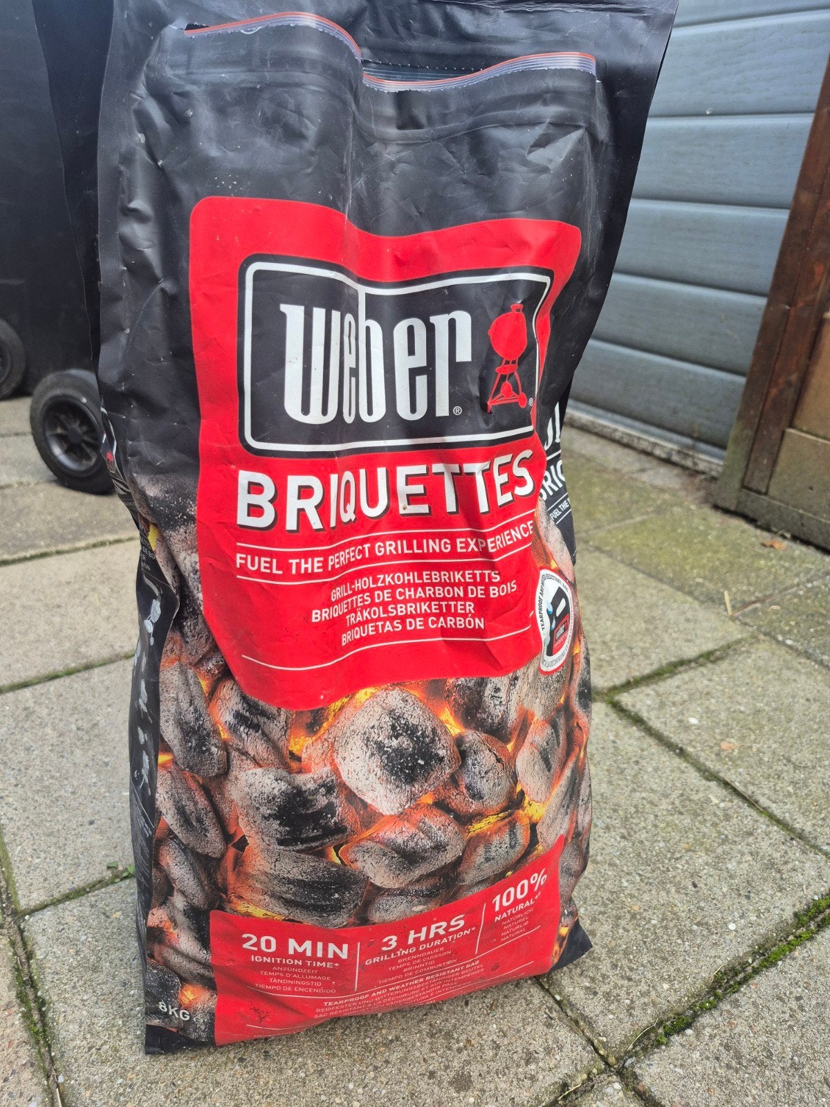 weber kolen +/- 6kg, Tuin en Terras, Ophalen