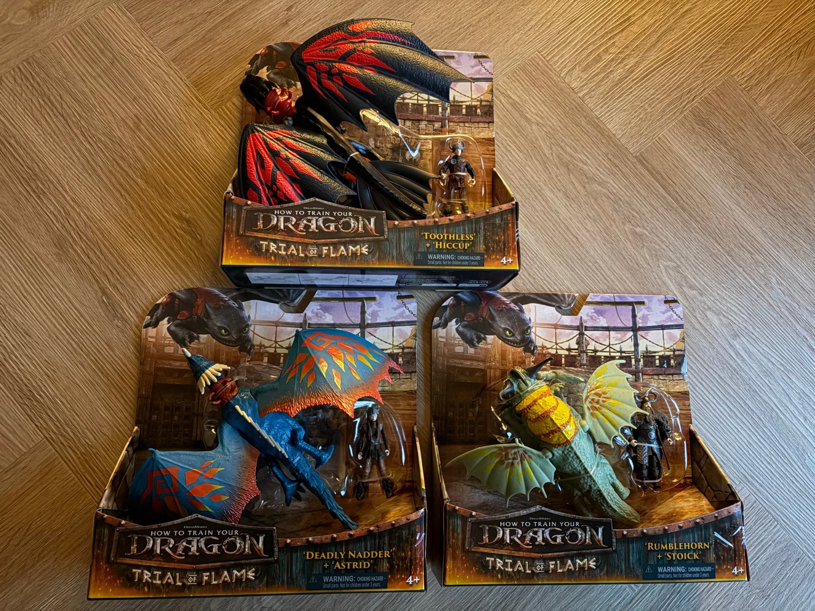 How to Train Your Dragon Trial of Flame speelgoed, Ophalen of Verzenden, Nieuw