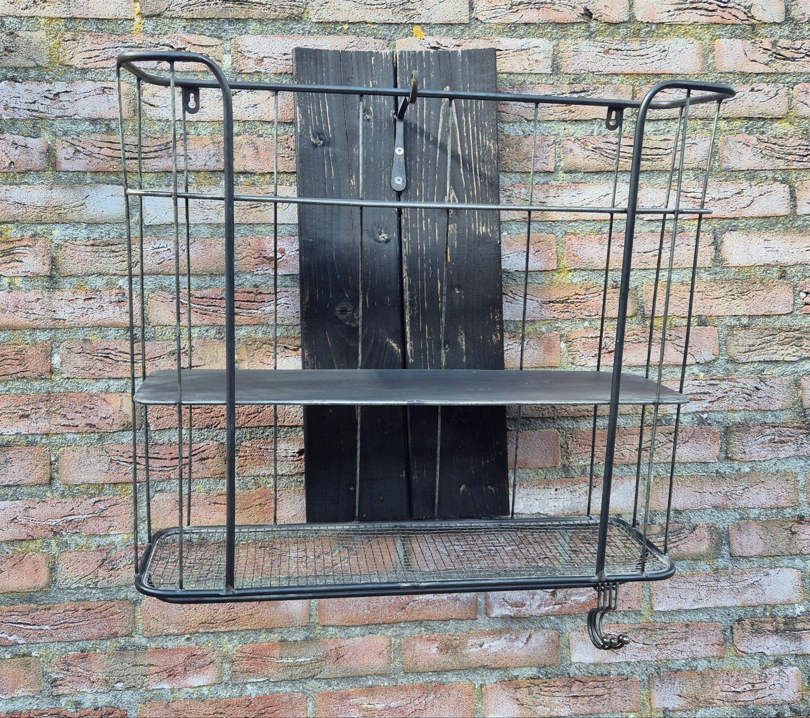Wandrek metaal, Ophalen, Zo goed als nieuw, Minder dan 150 cm, Minder dan 100 cm