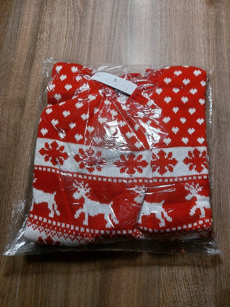 Kersttrui van RMB - Rendieren en Sneeuwvlokken - Maat M, Ophalen of Verzenden, Nieuw